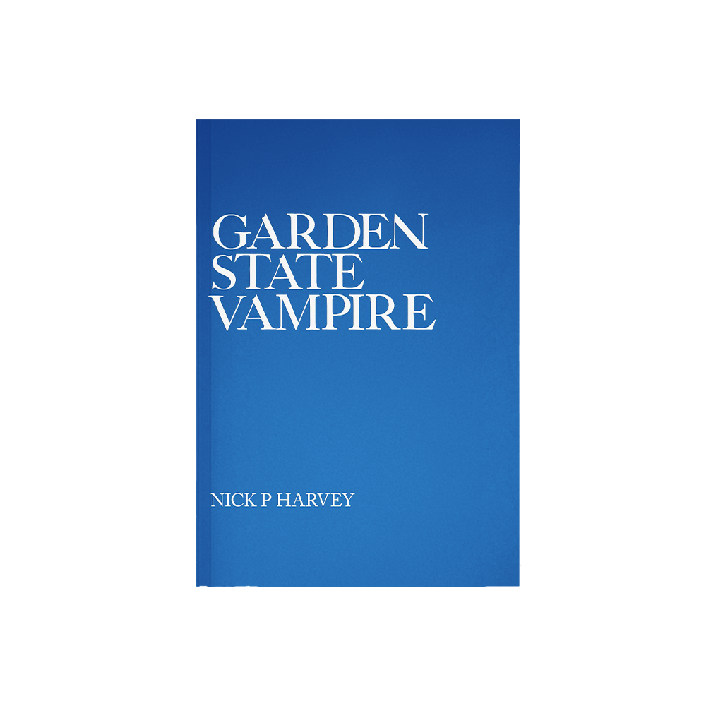 Joe P - Garden State Vampire Photo Book - PRE-ORDER - very limited quantities available- INITIAL EXPECTED SHIP DATE FEB 28