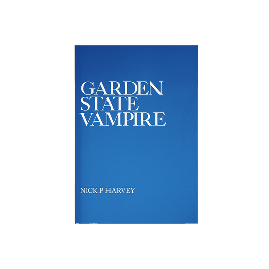 Joe P - Garden State Vampire Photo Book - PRE-ORDER - very limited quantities available- INITIAL EXPECTED SHIP DATE FEB 28